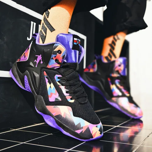 Miniatura 6 de Ucilxi Nuevos zapatos de baloncesto de moda tejida voladora