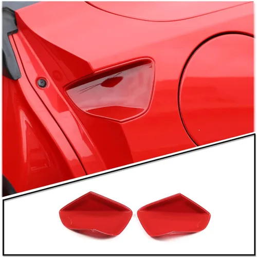 Miniatura 13 de Cubierta protectora de pintura para manija de puerta de automóvil, cubierta protectora de arañazos compatible con Chevrolet Corvette C7 2014 2015