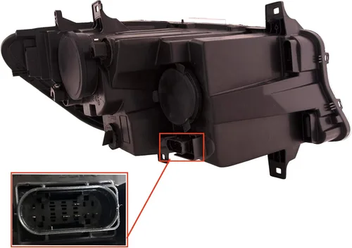 Miniatura 2 de HEADLIGHTSDEPOT Faro compatible con Mercedes-Benz Sprinter 1500-3500 19-22 Derecha Lámpara certificada CAPA