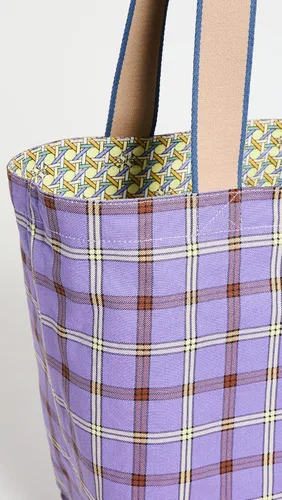 Miniatura 4 de Tory Burch Bolso de lona estampado Gracie para mujer