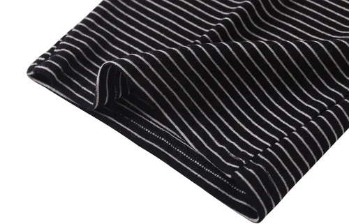 Miniatura 5 de Camiseta de manga larga para bebés y niños pequeños, camiseta de algodón a rayas con cuello redondo