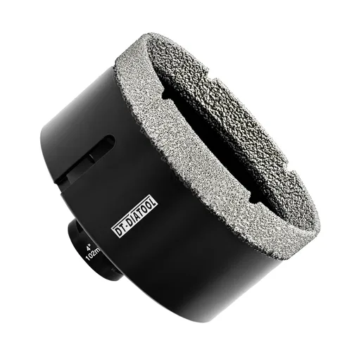 Miniatura 31 de DT-DIATOOL Broca de núcleo de diamante de 1/4 pulgada con hilo 5/8"-11 de vacío soldado para baldosas de porcelana, cerámica, gres, mármol, granito