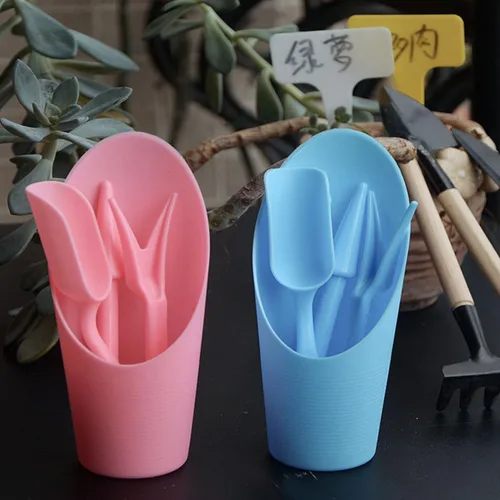 Miniatura 6 de Abaodam Succulent Planting Tools Kit PP Garden Hand Tool Set for Indoor Transplanting Digging Soil Loosening Succulent Care Accessories Blue