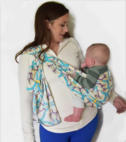 Miniatura 14 de lite-on-shoulder bebé sling, Aegean
