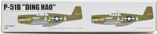Miniatura 2 de Premium Hobbies P-51B Ding Hao 1:48 Modelo de Plástico Avión Kit 136V