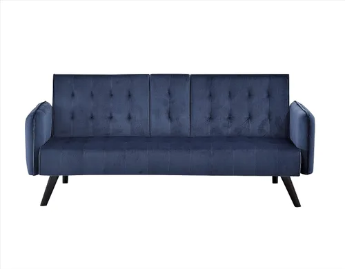 Miniatura 7 de Container Furniture Direct Sofá cama Cricklade, azul