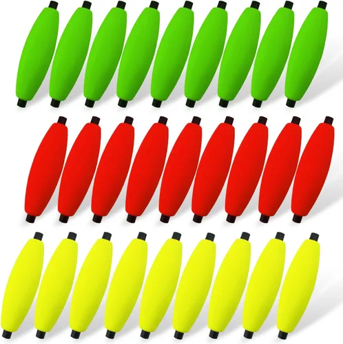 Miniatura 13 de Narcissus Fishing Bobbers Floats for Catfish,Foam Fishing Peg FloatsFreshwater and Saltwater,Perfect for Santee Catfish Rig 9 piezas