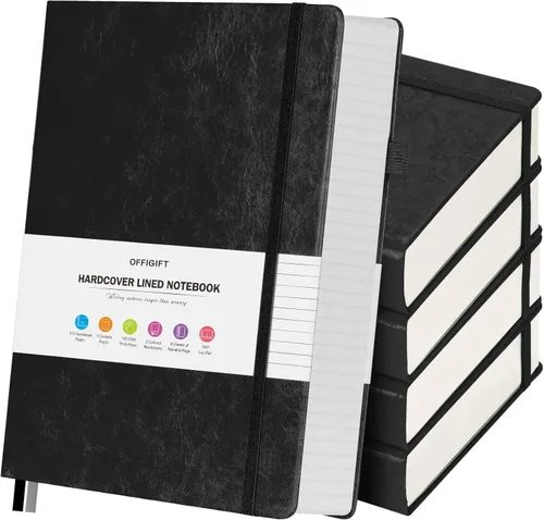 Miniatura 9 de Paquete de 5 Cuadernos de Diario con Puntos Bullet, 312 Páginas Numeradas Cuadernos de Cuadrícula de Puntos al Por Mayor, Papel de 100gsm Sin