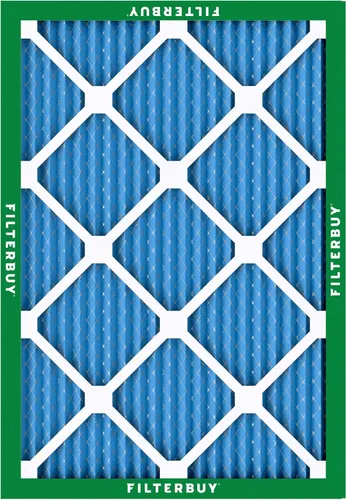 Miniatura 9 de Filterbuy Filtro de aire de 8 x 14 x 1 pulgadas MERV 13 de defensa óptima (paquete de 12), filtros de aire de repuesto plisados HVAC para calderas