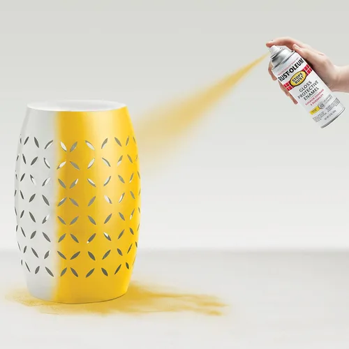Miniatura 5 de Rust-Oleum 7747830 Stops Rust Pintura en Aerosol, 12 oz, Amarillo Sunburst Brillante Brillo Sunburst Amarillo