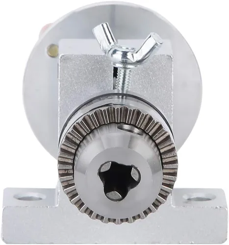 Miniatura 9 de Centro giratorio vivo de carpintería de bricolaje con llave para mini máquina de torno