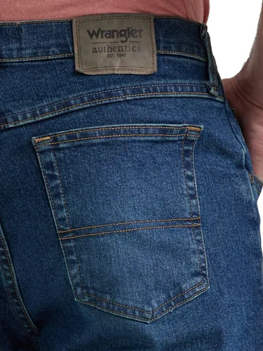 Miniatura 4 de Wrangler Authentics - Jeans clásicos de 5 bolsillos y corte relajado y flexible, para hombre