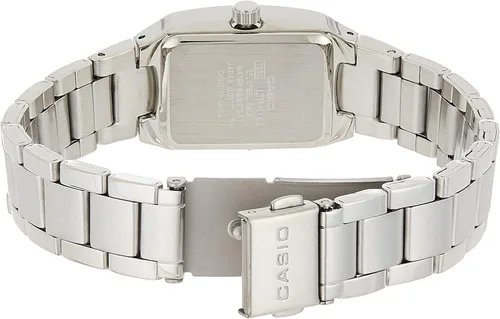Miniatura 2 de Casio Reloj de pulsera clásico de acero inoxidable LTP1165A-1C para mujer, plateado, LTP-1165A-1C