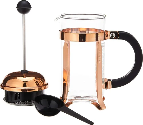 Miniatura 2 de BODUM Chambord - Cafetera de prensa francesa de 3 tazas, cobre, 0.35 l, 12 onzas