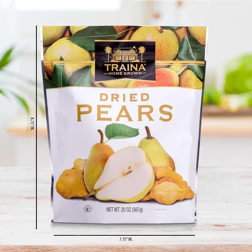 Miniatura 3 de Traina Peras Secas al Sol Cultivadas en Casa - Saludables y Sin OMG, Fruta de Sabor Dulce Natural Sin Azúcar Añadido, Aperitivo Perfecto en Bolsa