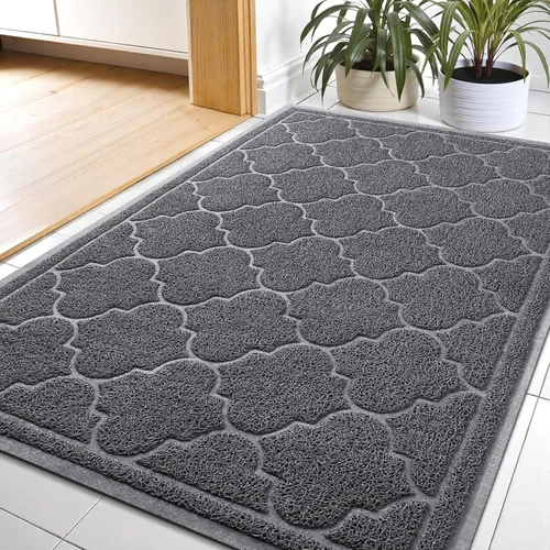 Miniatura 12 de LuxStep Tapete para Puerta Grande 24x36 Pulgadas Interior Exterior, Tapete Antideslizante de Diseño de Perfil Bajo, Tapete de Piso, Tapete