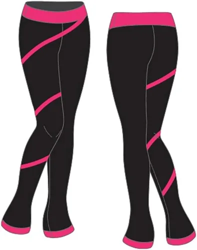 Miniatura 4 de ChloeNoel P06 - Pantalones de patinaje artístico en espiral