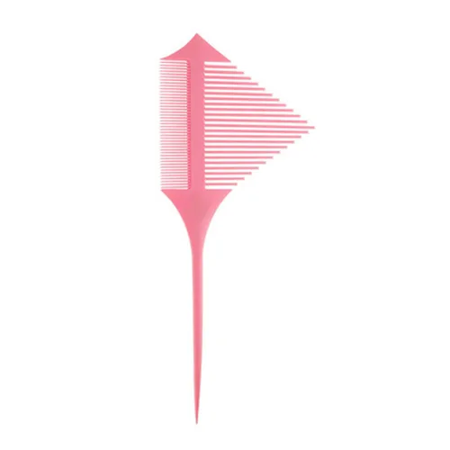 Miniatura 9 de Peine de peluquería Peine profesional antiestático Peine para el cabello Diseño de dientes divididos Peine de pelo de doble propósito para peinar