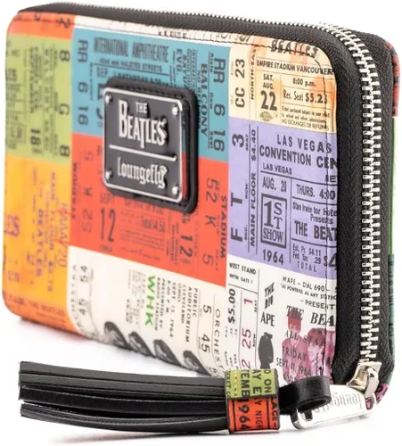 Miniatura 4 de Loungefly The Beatles Ticket Stubs - Cartera de piel sintética