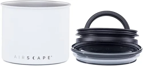 Miniatura 3 de Planetary Design Airscape - Recipiente de café de acero inoxidable Contenedor de almacenamiento de alimentos Tapa hermética patentada de Estados