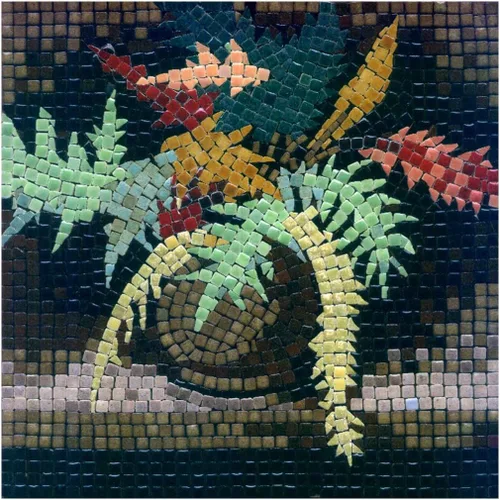 Crea una verdadera obra de arte de mosaico con nuestro kit de hazlo tú mismo, acuario cuadrado de 7 pulgadas (18 cm)