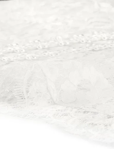 Miniatura 4 de Allegra K Chales de encaje para mujer, vestido de noche, capa de boda, bolero
