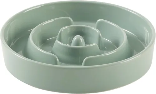 Miniatura 37 de Havniva Tazón de cerámica de 0.9 tazas para perros de alimentación lenta para perros pequeños, alimentador lento para mascotas de 6.1 pulgadas, 1 x