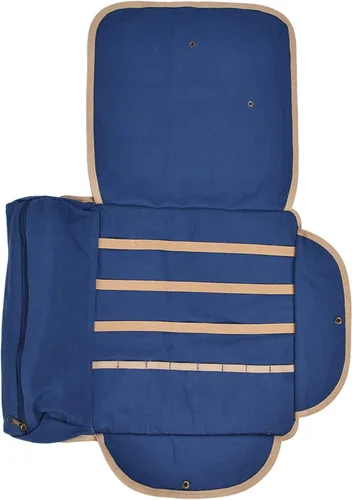 Miniatura 2 de Alvinlite Bolsa de camarero de viaje con correa para el hombro, juego de utensilios de bar portátil, bolsa enrollable para almacenamiento, viajes