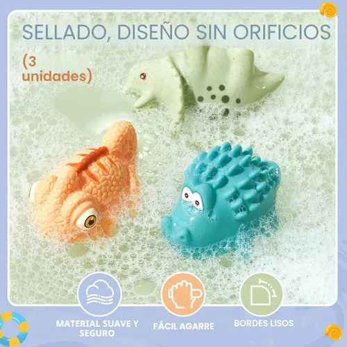 Miniatura 5 de Juguetes de baño para bebés de 1 a 3 años, paquete de 14 juguetes de baño para niños de 2 a 4 años, juguetes de agua con botes flotantes y tazas