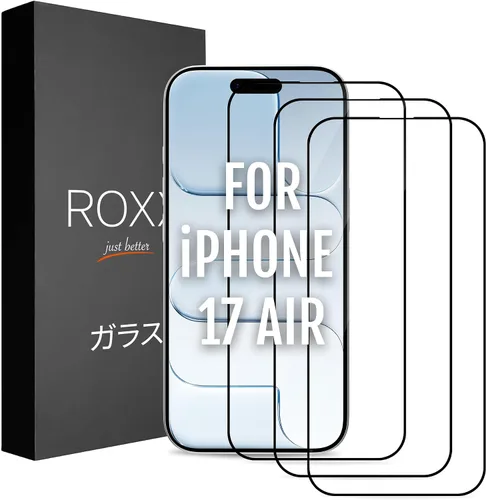 Miniatura 8 de ROXX NEO - Protector de pantalla japonés 9H 3D (paquete de 3) Cobertura de pantalla completa Para iPhone 16 Plus Más duro Más claro