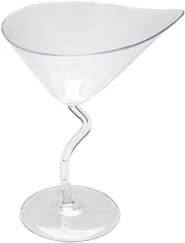 Miniatura 2 de Vasos de Martini de 3 onzas, 100 tazas de aperitivo, duraderos, desechables, vasos de postre de plástico transparente, para servir muestras