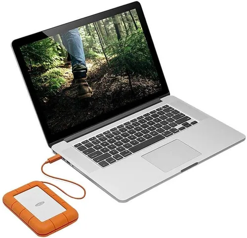 Miniatura 6 de LaCie Disco duro externo Thunderbolt USB-C de 2 TB, color naranja