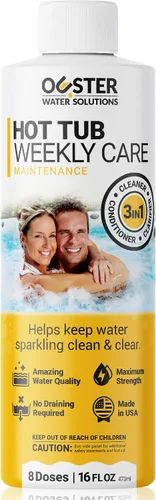 Miniatura 10 de Bio Ouster Productos químicos semanales 3 en 1 para bañera de hidromasaje y productos químicos de spa, acondicionador clarificador limpiador