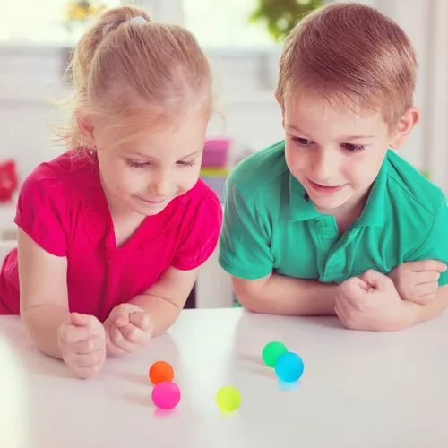 Miniatura 7 de 120 bolas hinchables – Bolas rebotadoras coloridas a granel para bolsas de fiesta, 0.88 pulgadas de diámetro para recuerdos de fiesta, rellenos