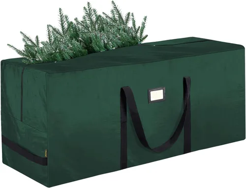 BALEINE - Bolsa para guardar el árbol de Navidad de 9 pies, bolsa extra grande de alta resistencia para árbol de Navidad artificial con asas Verde