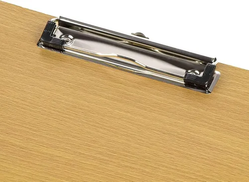 Miniatura 8 de Juvale Portapapeles de madera, 11.5 x 17 pulgadas, madera natural, tablero de regazo y caballete de regazo, portapapeles de tamaño legal