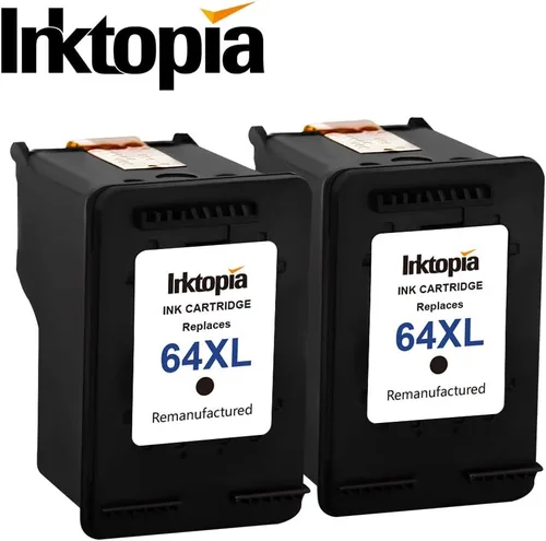 Miniatura 8 de Inktopia Cartucho de tinta remanufacturado de repuesto para HP 64XL 64 XL para HP Envy Photo 7858 7855 7155 6255 6220 7120 6232 6255 7158 7164 Envy