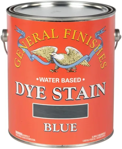 General Finishes Tinte a base de agua, 1 galón, azul