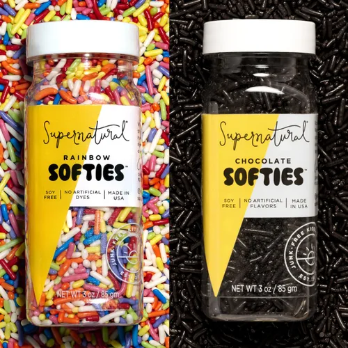 Miniatura 11 de Supernatural All Natural Sprinkles Juego de Navidad Sin Colorantes, Sin Colorantes Artificiales, Sin Soja, Sin Gluten, Vegano y Espolvoreados
