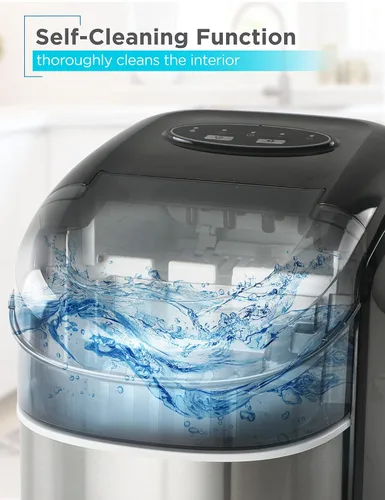 Miniatura 7 de BLACK+DECKER Máquina de hielo de capacidad de 26 lb