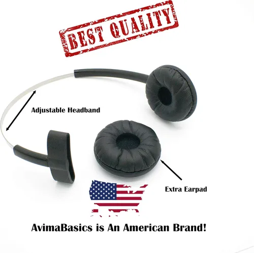 Miniatura 4 de 84605-01 - Diadema estándar Piezas de repuesto de repuesto de alta calidad compatibles con auriculares Plantronics Savi CS540 W740 W745 W440