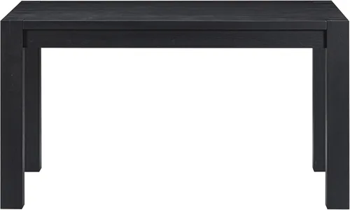 Miniatura 8 de NTC Block - Mesa de comedor moderna de 55 pulgadas, mesa rectangular para comedor, muebles de sala de estar, montaje sin esfuerzo, negro quemado