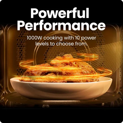 Miniatura 3 de Chefman Horno microondas para encimera, 1.3 pies cúbicos digital, acero inoxidable, 1000 vatios, con 6 menús automáticos, 10 niveles de potencia