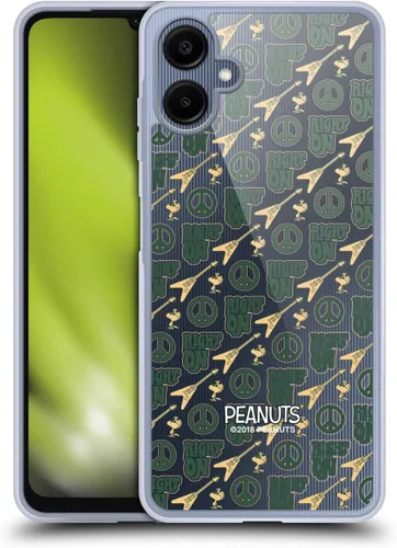 Miniatura 157 de Head Case Designs Funda de gel Woodstock 50th con licencia oficial de Peanuts Snoopy Guitar 1969 [protección de grado militar] compatible