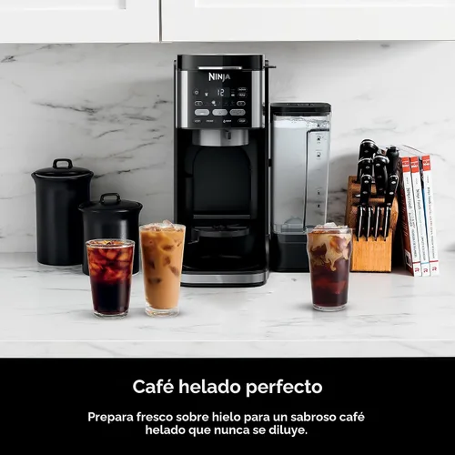 Miniatura 4 de Ninja Cafetera de goteo Máquina de café DualBrew Pro caliente y helada Uso con cápsulas de café K-Cup 3 estilos de preparación