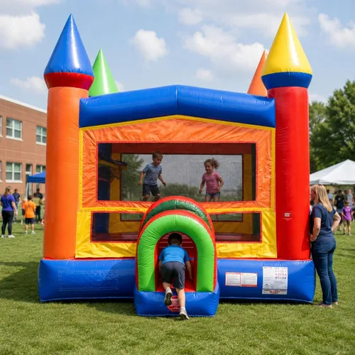 TentandTable Casa inflable para niños de 5 a 12 años, castillo animoso de grado comercial para adultos, casa de salto, incluye soplador de aire Arco