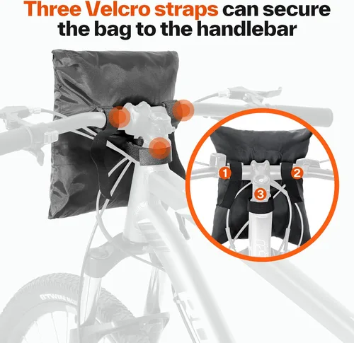 Miniatura 4 de Sportneer Cubierta para bicicleta: Fundas impermeables para bicicletas al aire libre con orificio de bloqueo y bolsa de almacenamiento, cubiertas