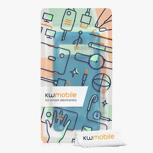 Miniatura 7 de kwmobile Funda Compatible con Google Pixel 6 Pro - Funda de Teléfono de Silicona TPU con Acabado Suave - Azul Caribe