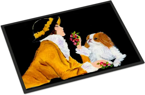 Miniatura 281 de Caroline's Treasures SS8220MAT - Felpudo afgano de 18 x 27 pulgadas, para interiores y exteriores, para entrada, antideslizante, lavable, de pelo