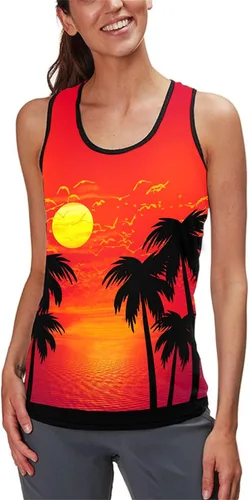 Miniatura 4 de Asylvain Camisetas sin mangas 3D para hombres y mujeres, diseño genial, camisetas sin mangas, camisetas de verano